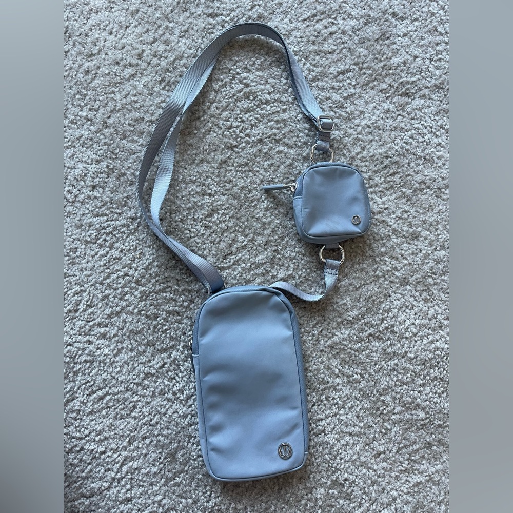 Lululemon Athletica Modular Phone Crossbody Bag In Seal Grey